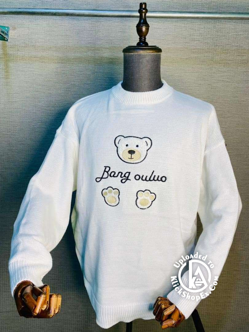 White Sweater for cold - Products Photo