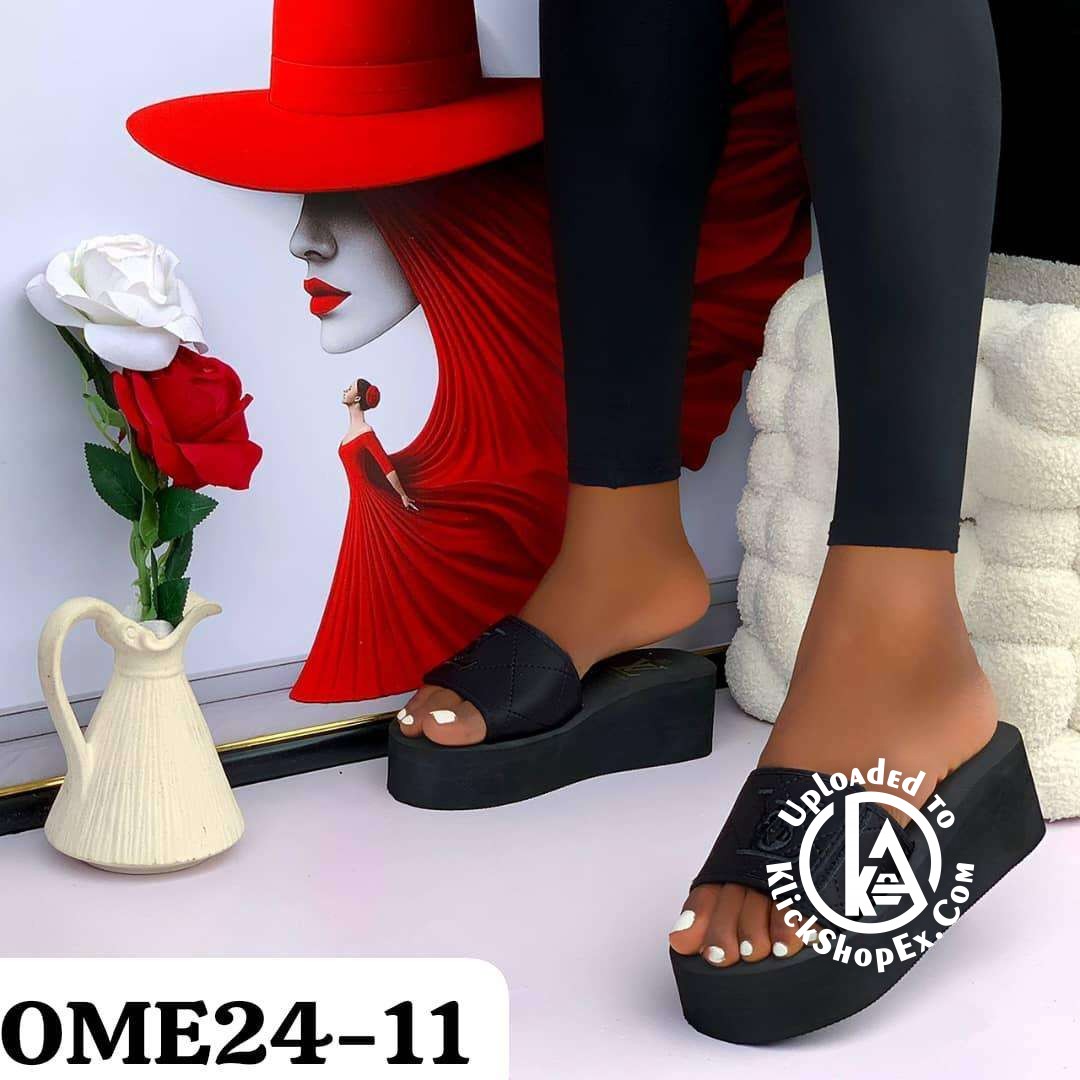 Beautiful quality platform slippers  - Products Photo