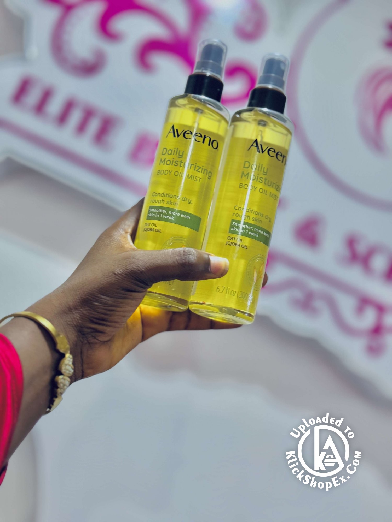 Aveeno body oil  - Products Photo